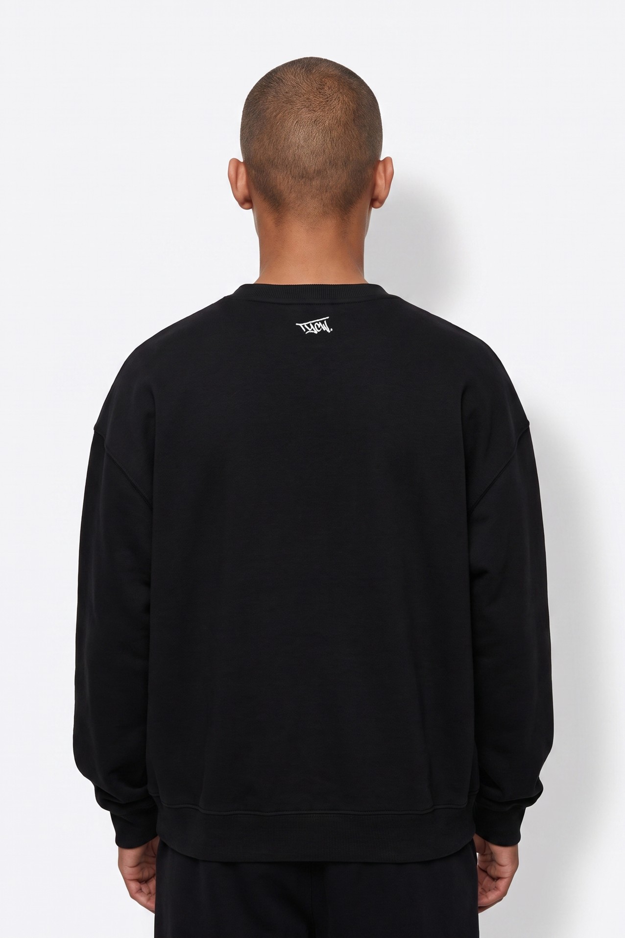 Black Oversize Sweatshirt