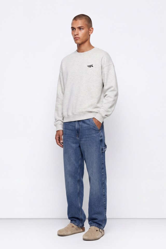 Jeans super baggy azul