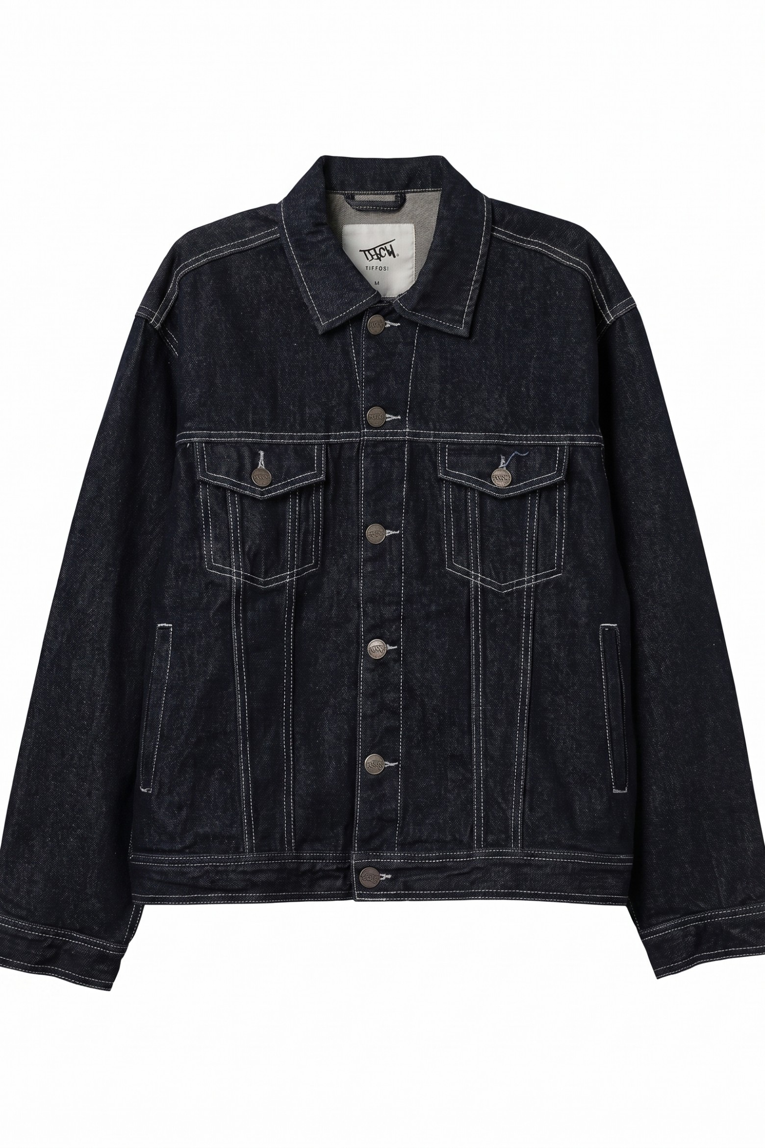 Dark Blue Casual Jacket