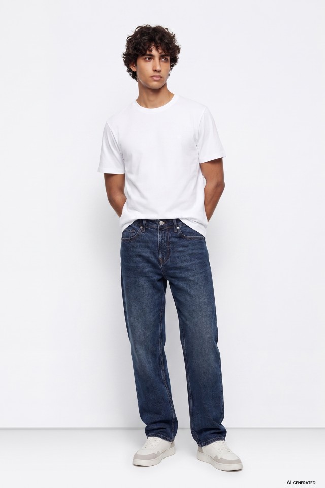 Logan Relaxed Blue Jeans