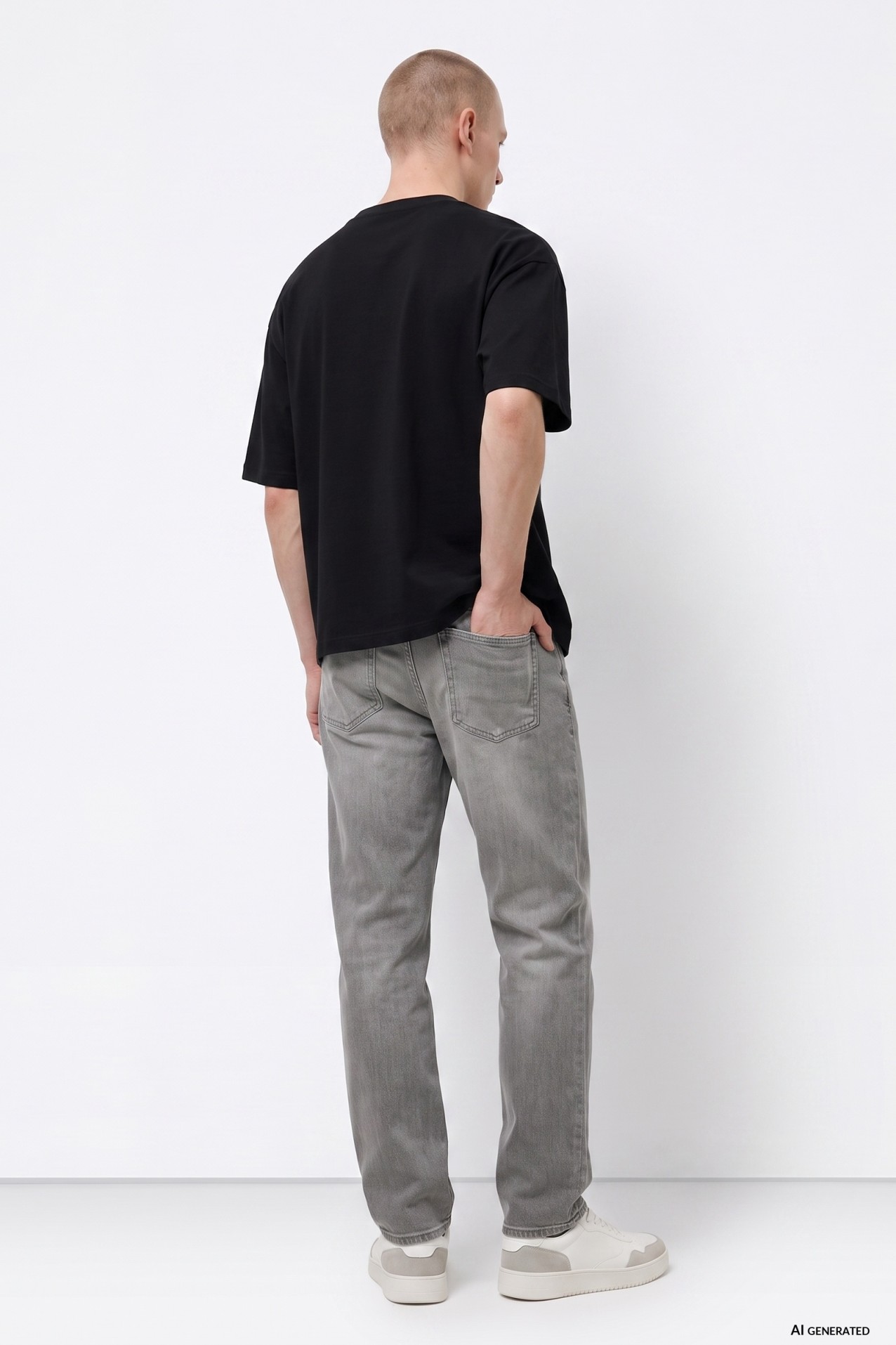 Jeans slim cinza Dylan