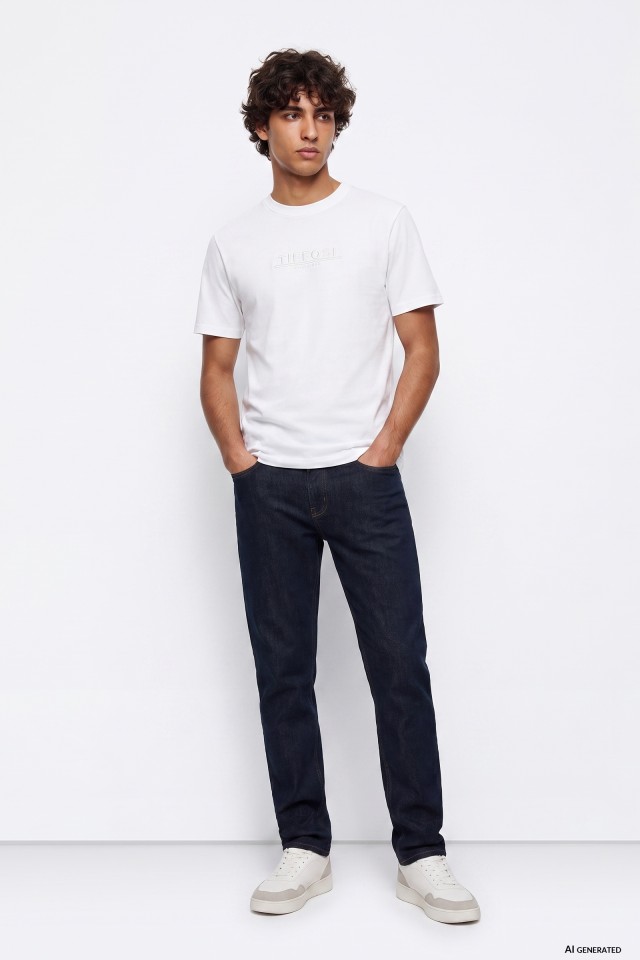 Tyler Tapered Dark Jeans