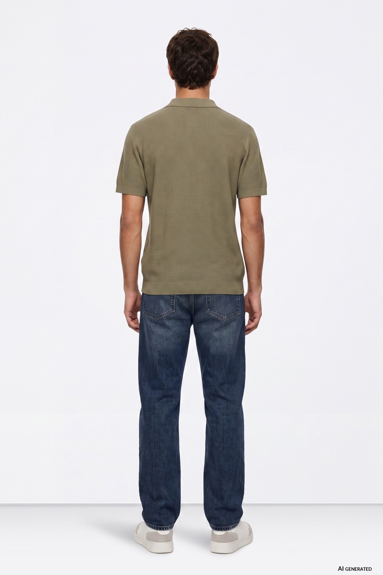 Jeans Loose Fit Azul Oscuro