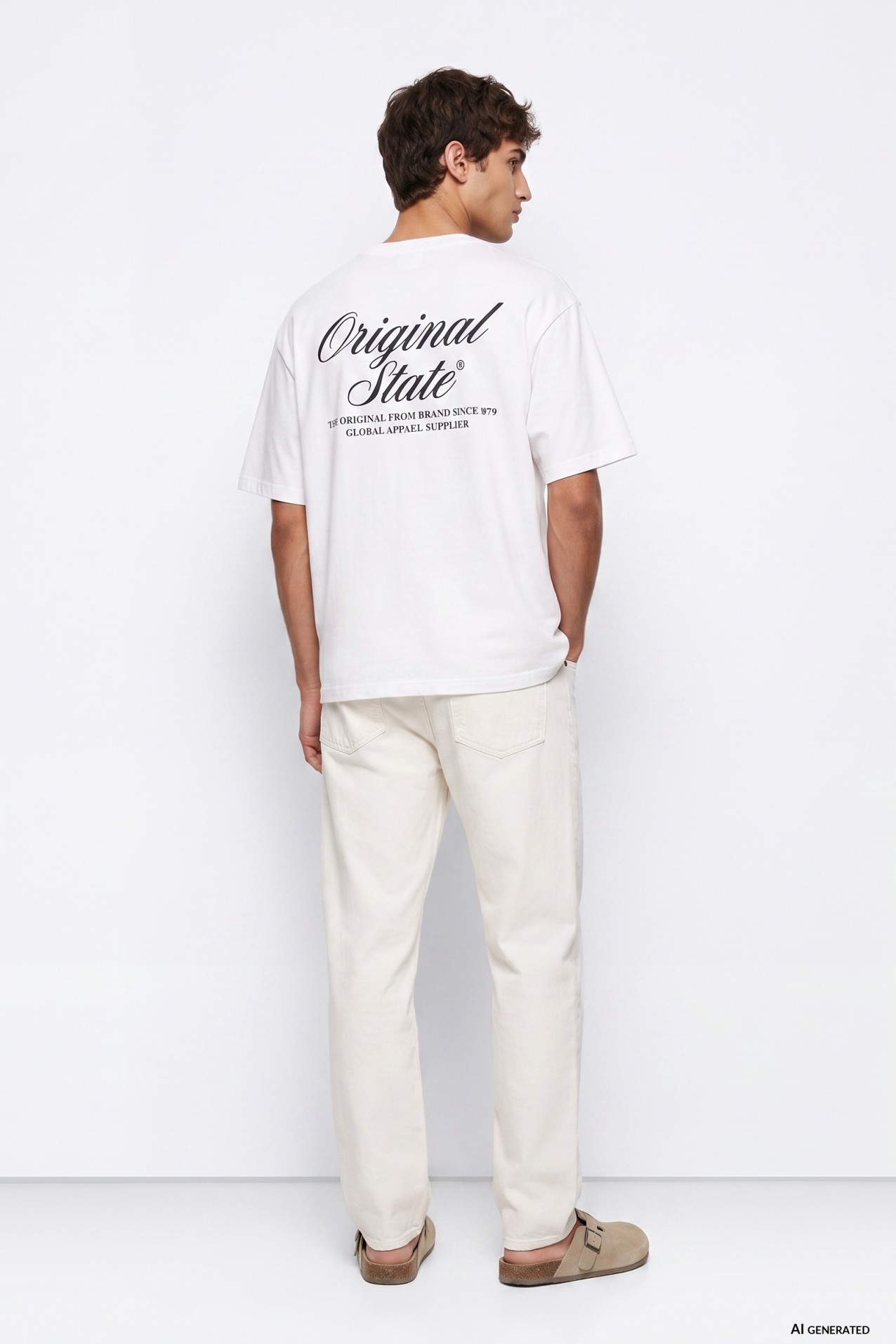 Austin Straight White Jeans