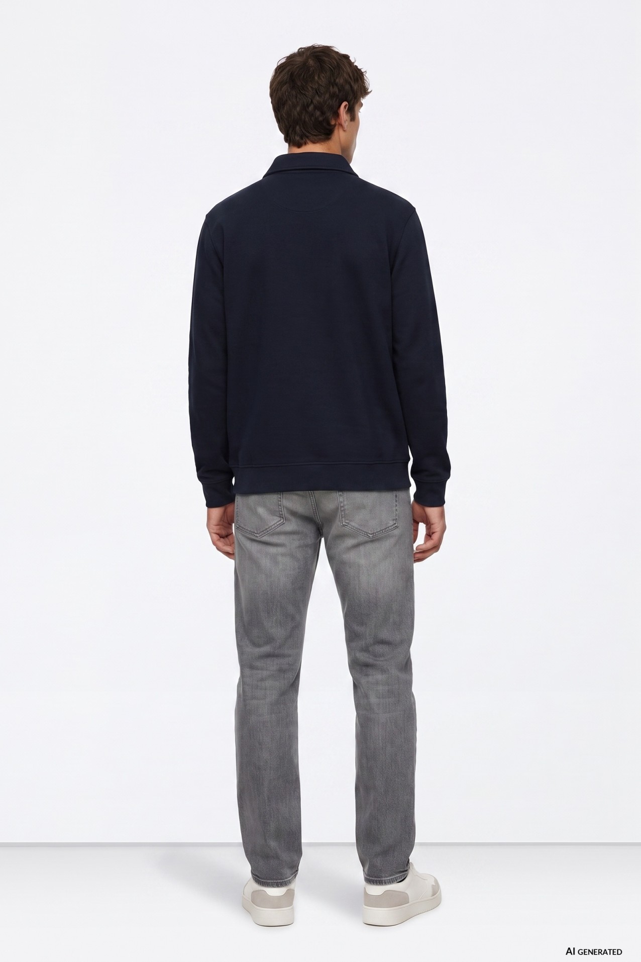 Grey Comfort Fit Jeans