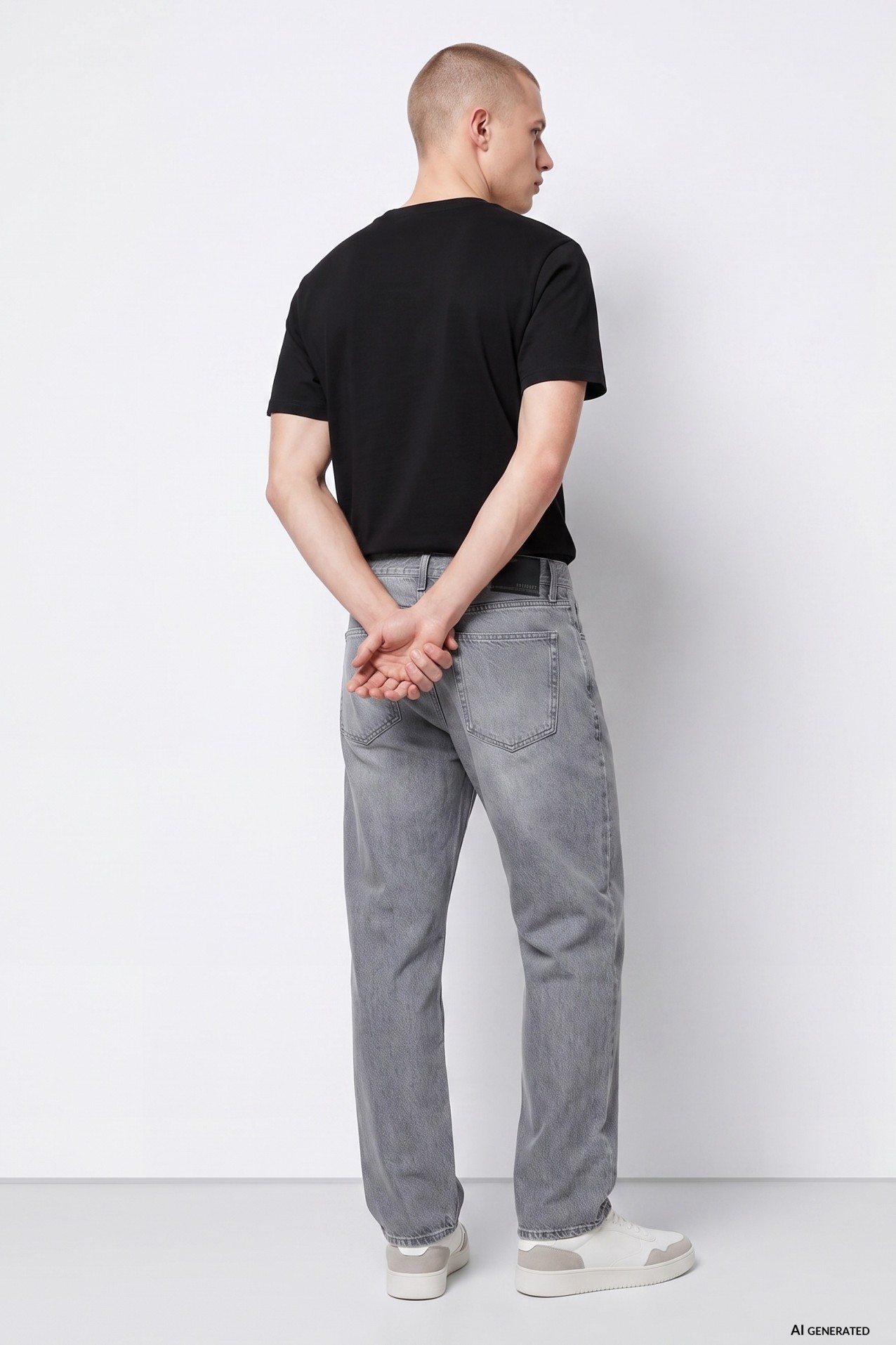 Austin Straight Grey Jeans