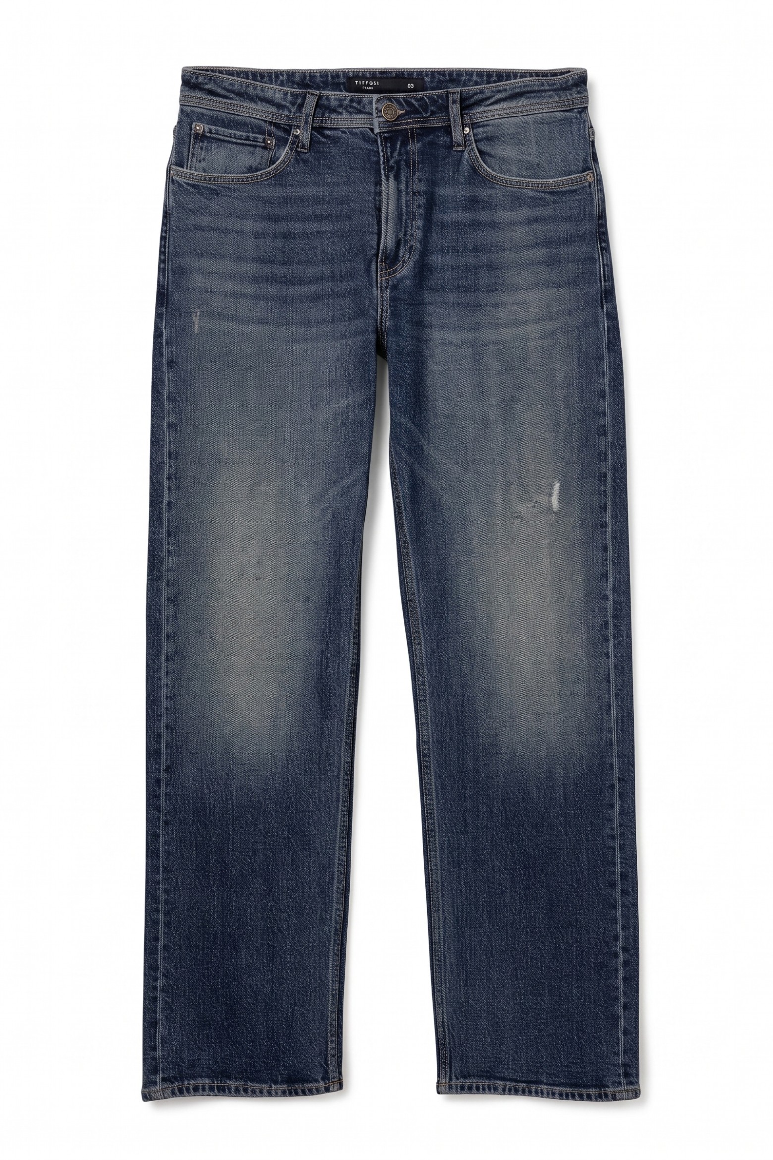 Jeans Loose Fit Azul Oscuro