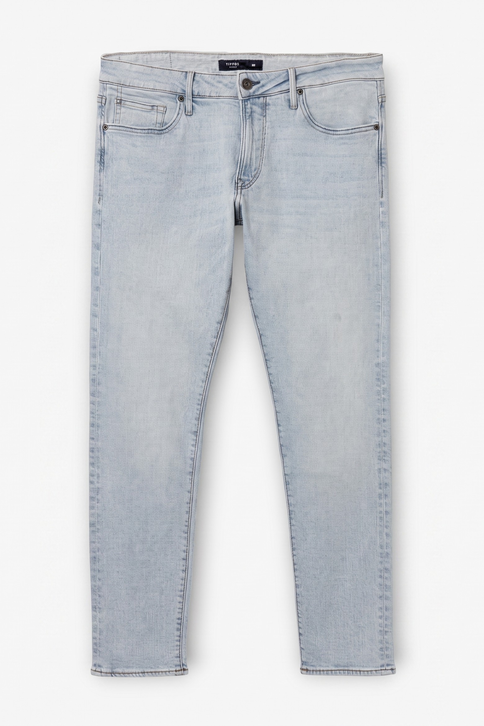 Jeans denim azul claro