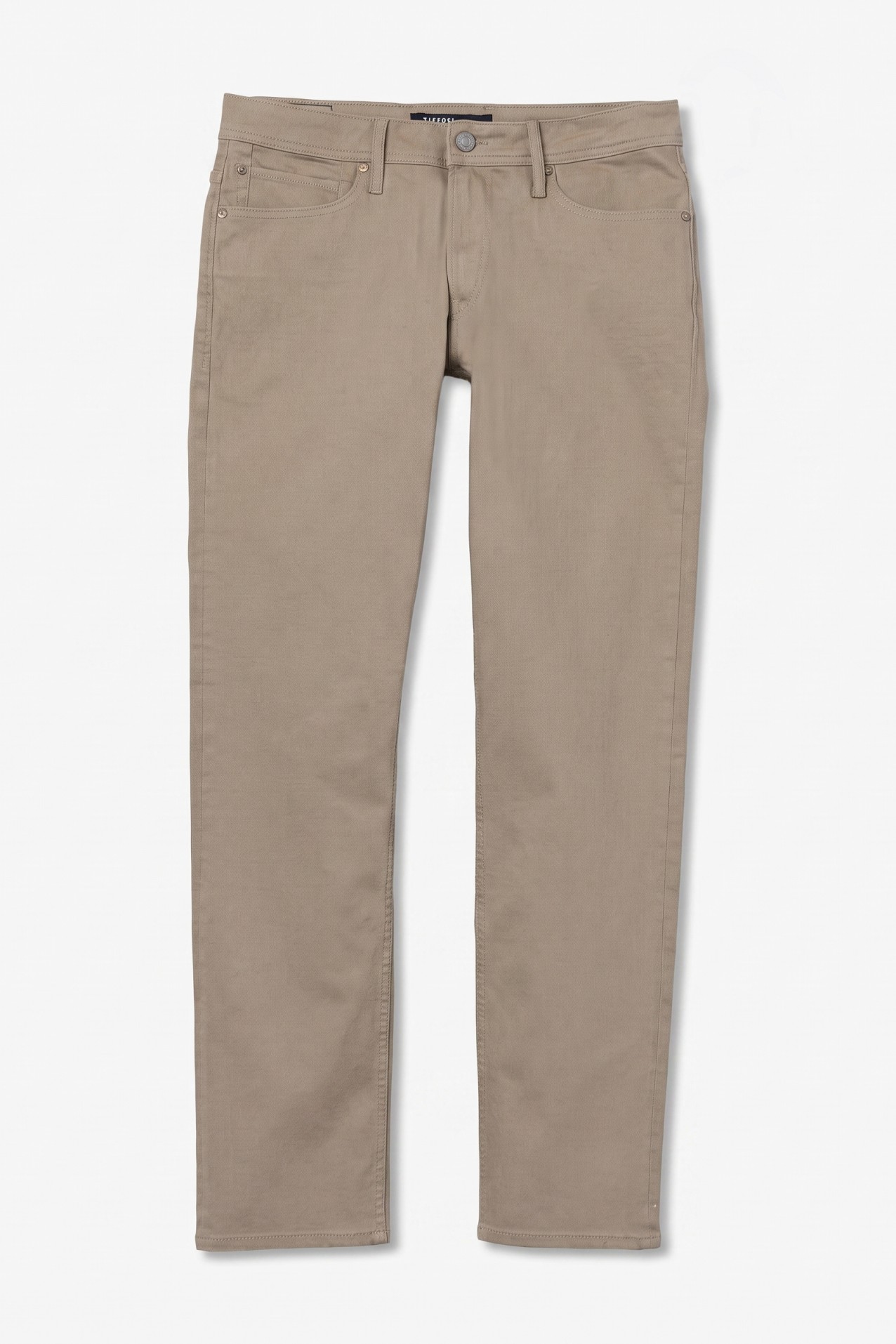 Beige Regular Fit Jeans