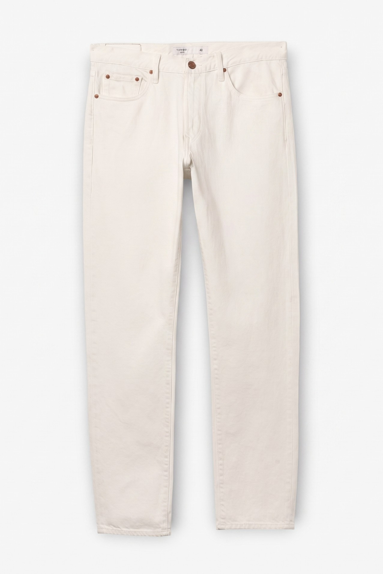 Austin Straight White Jeans