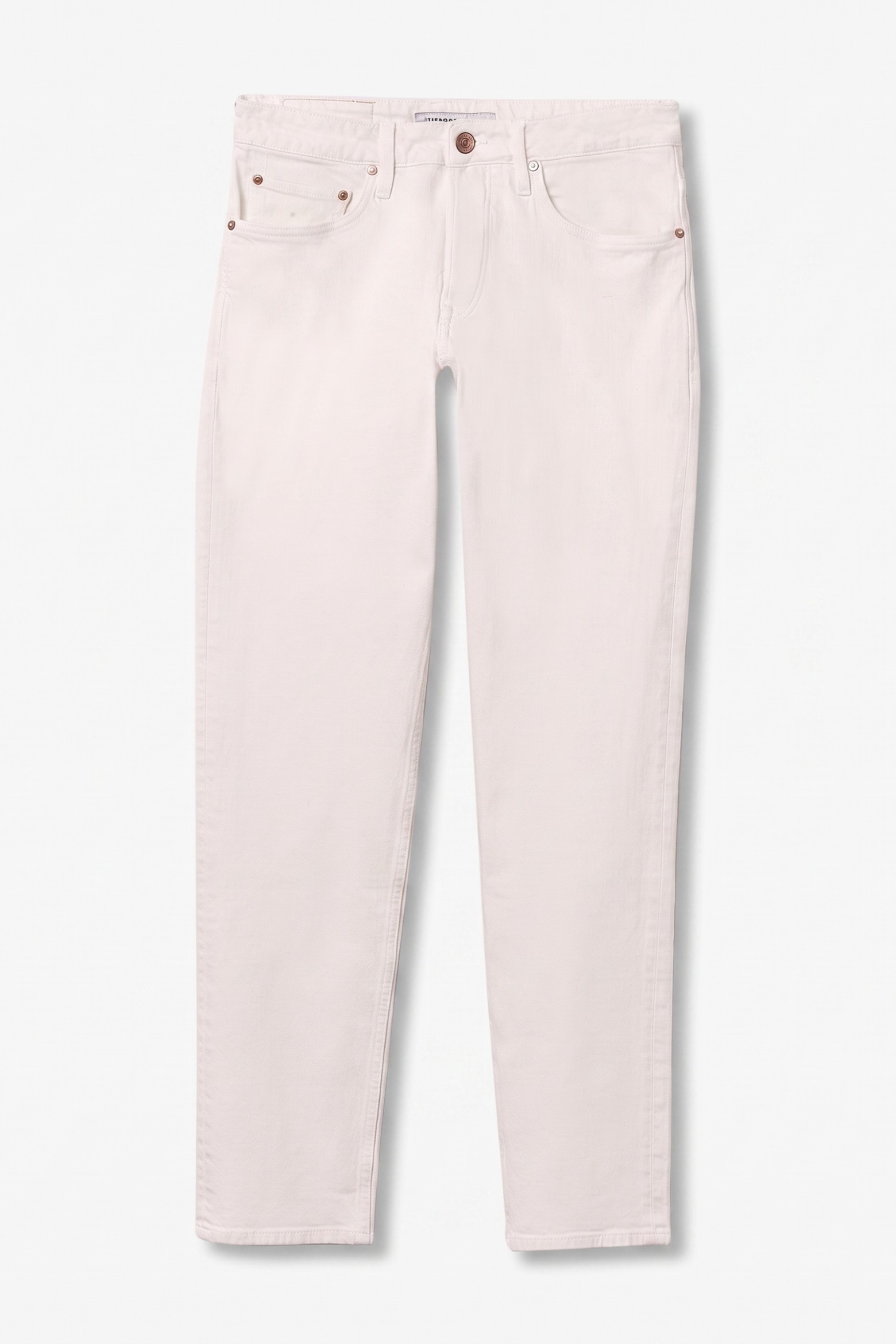 Logan Relaxed White Jeans