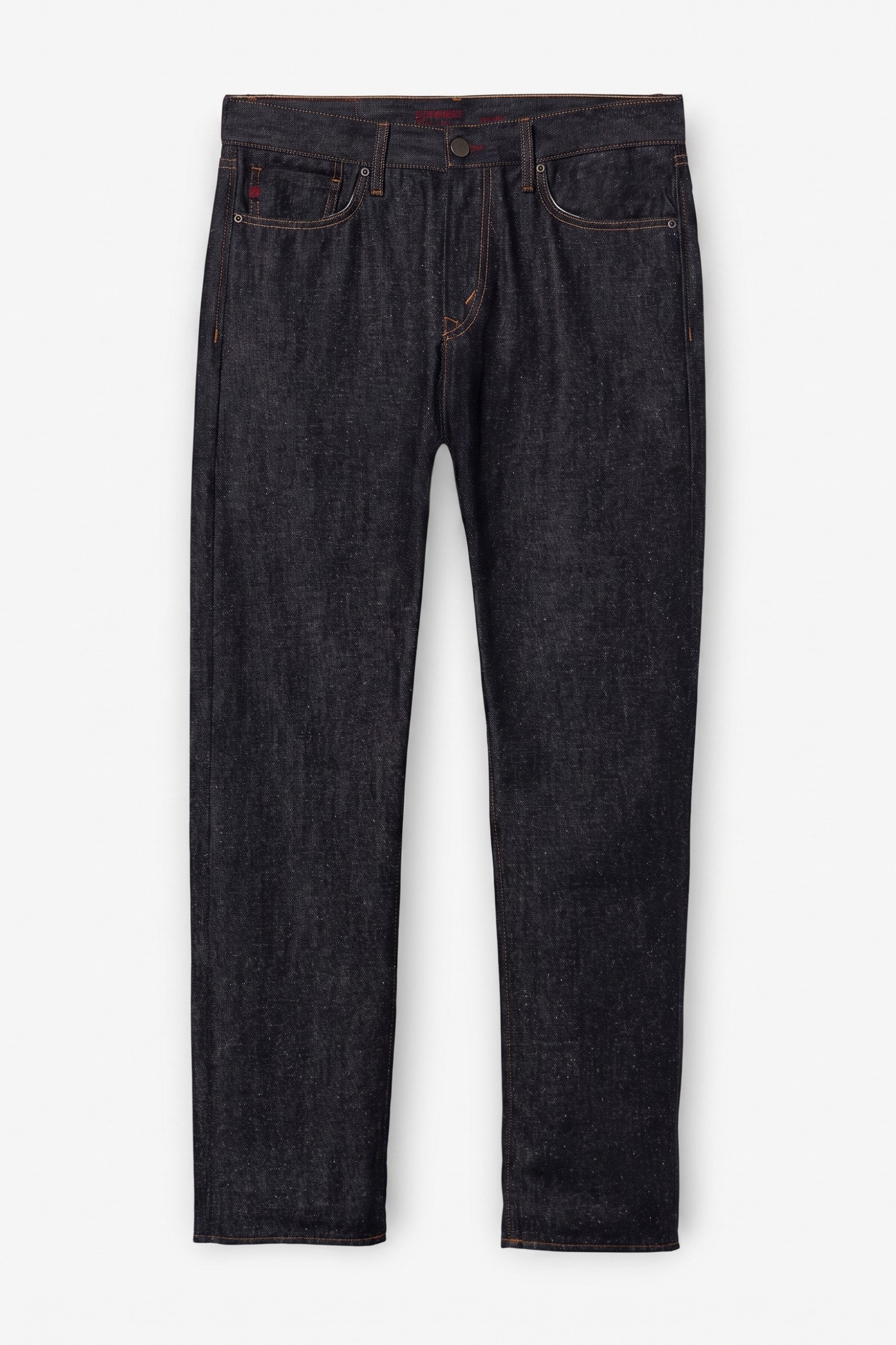 Jeans rectos azul oscuro