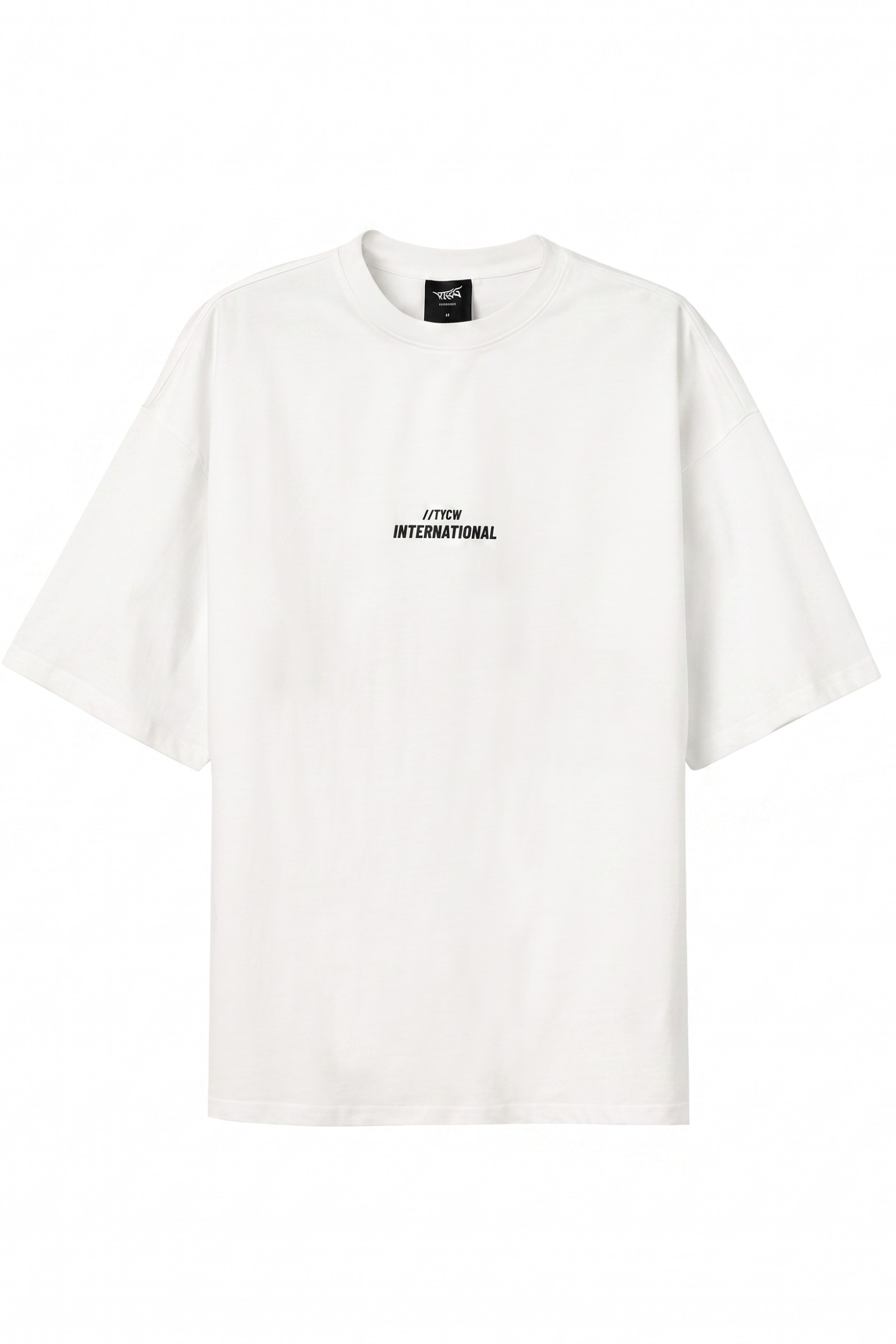 White Oversize Short Sleeve Tee