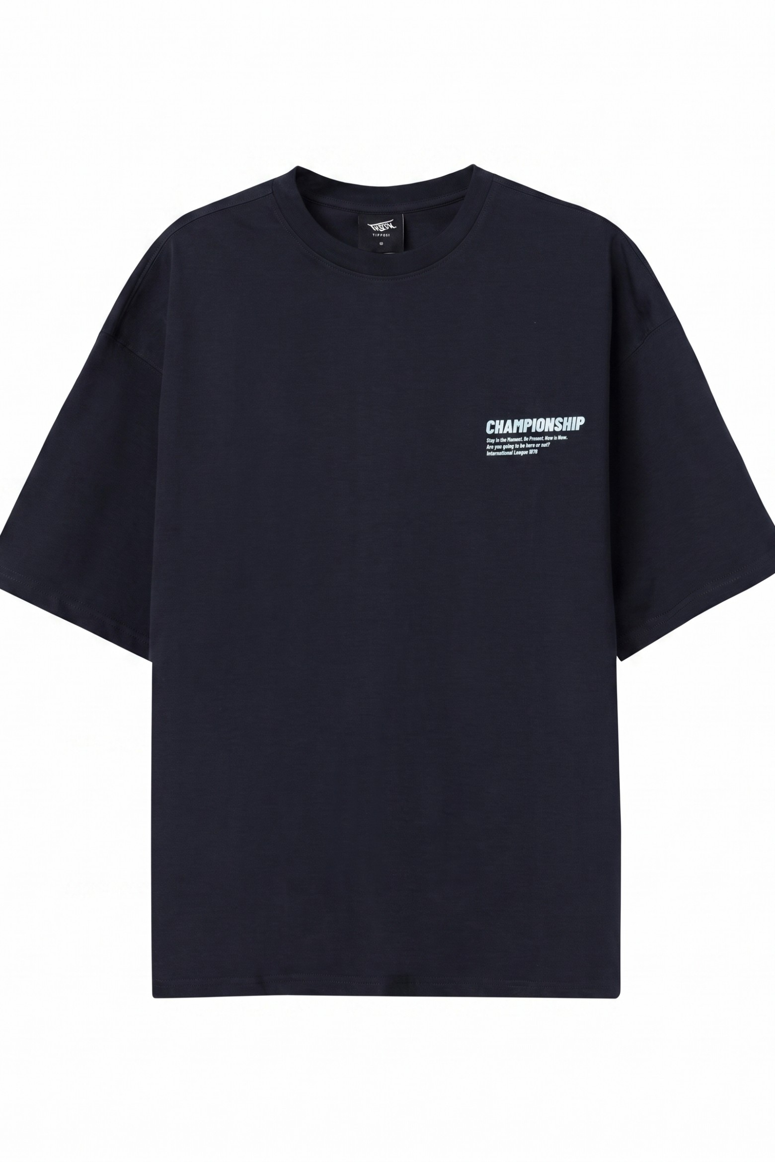 Oversized Blue Championship Tee