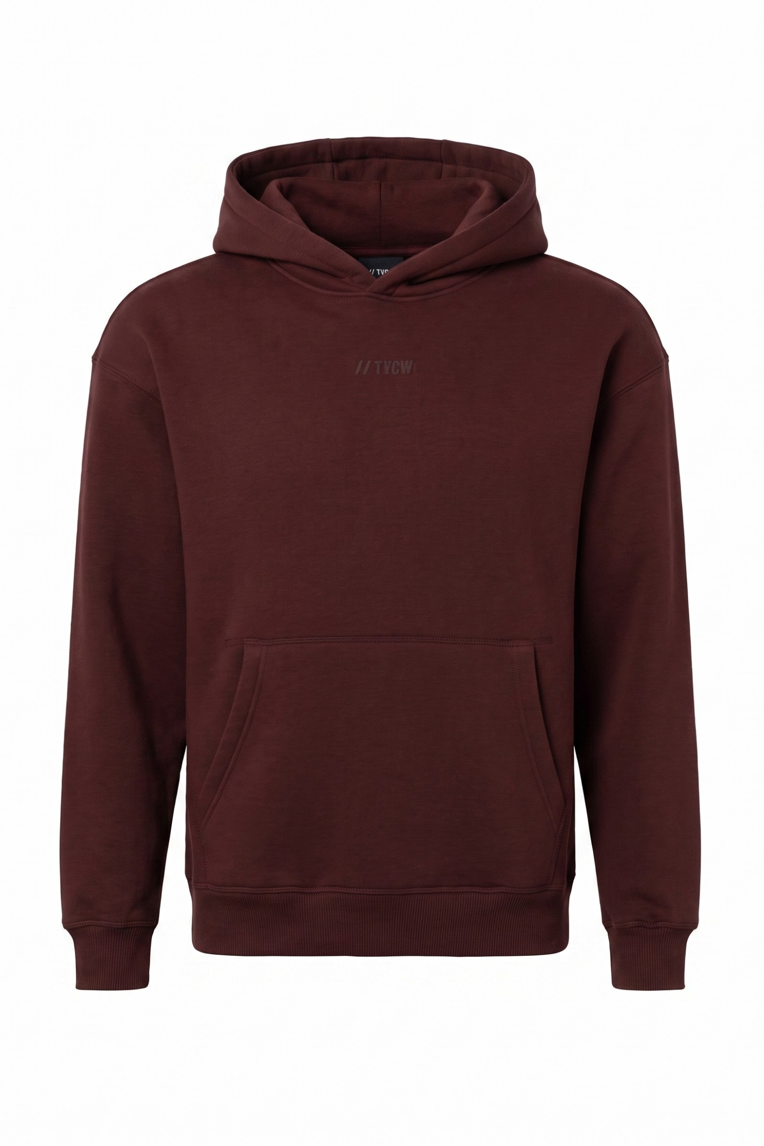 Burgundy Oversized Hoodie