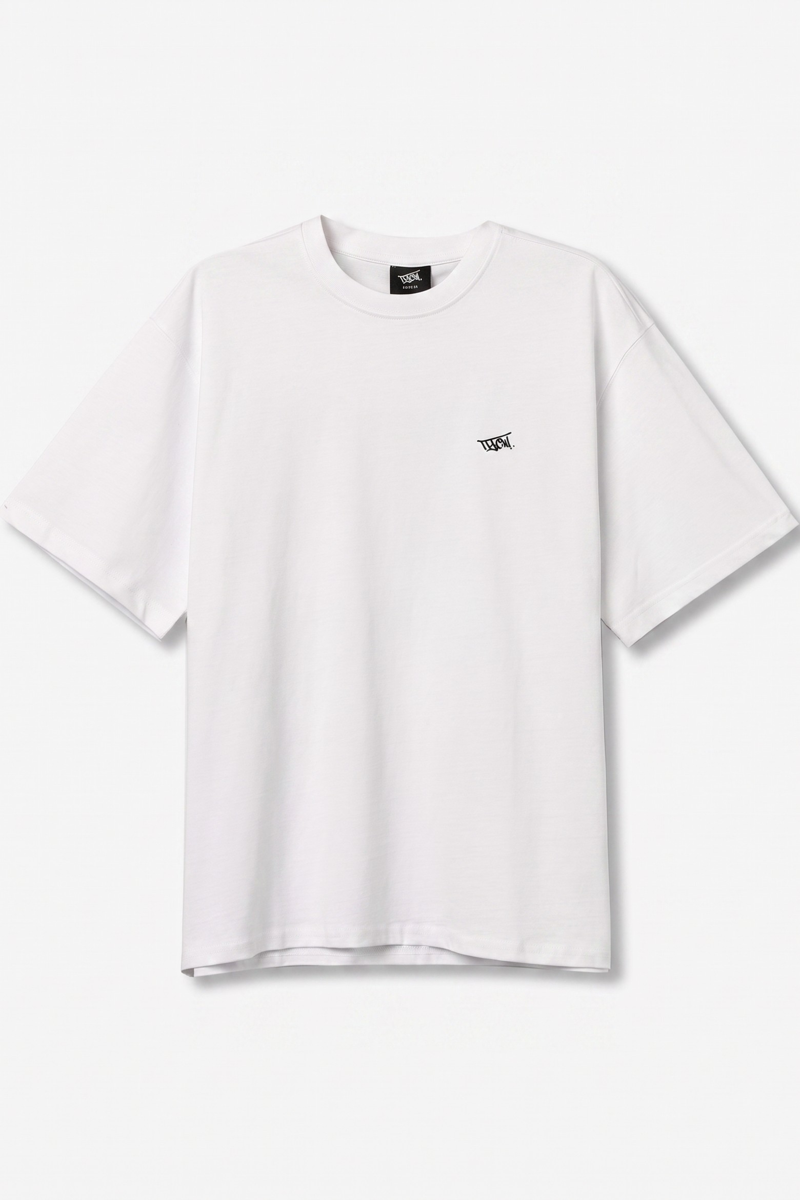White Oversize Short Sleeve Tee