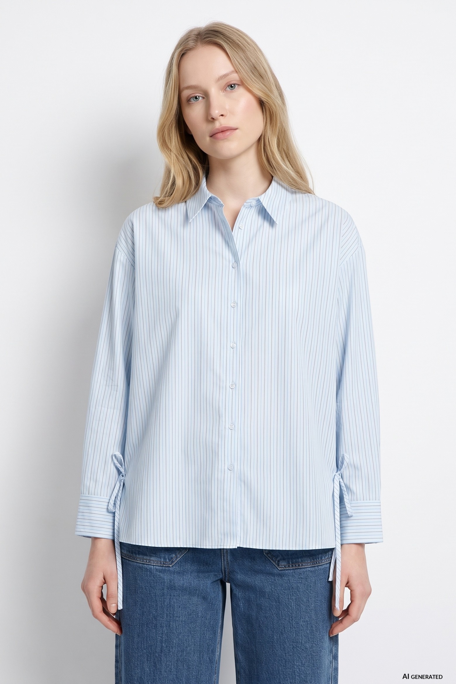 Blue Long Sleeve Shirt