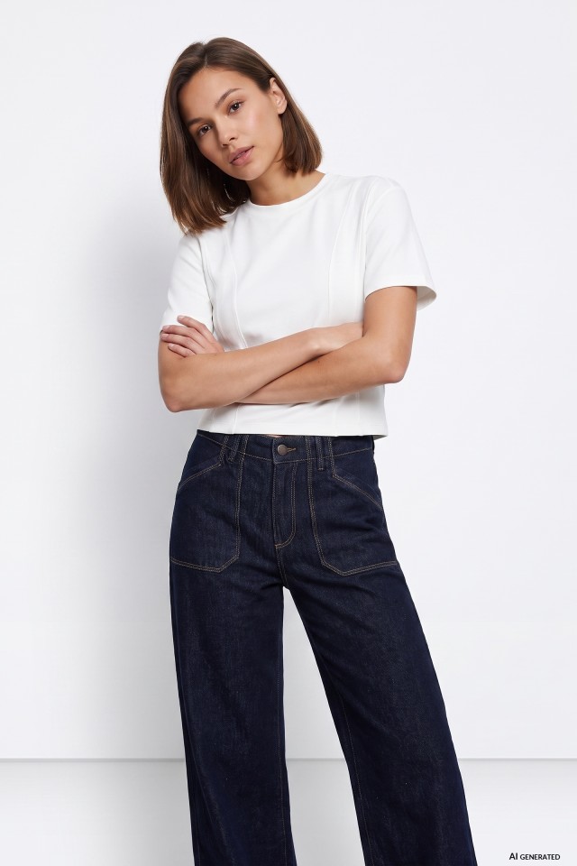 White Short Sleeve Tee