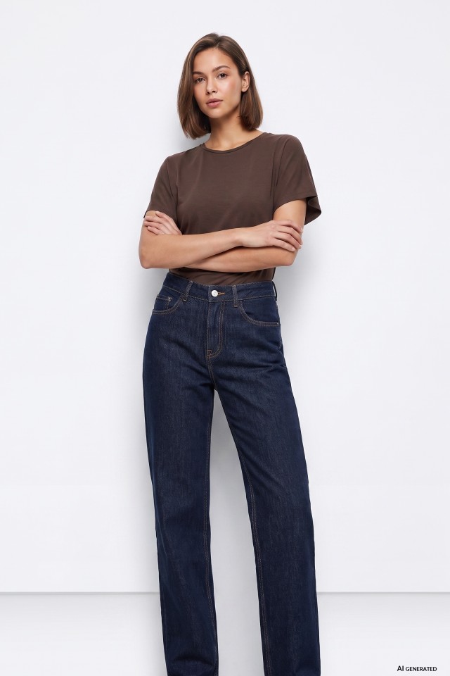 Brown Short Sleeve T-shirt