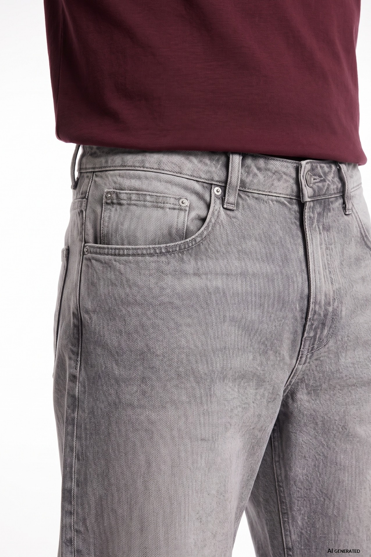 Super Baggy Grey Jeans