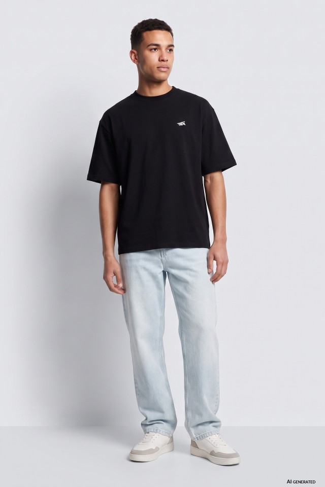 Light Blue Super Baggy Jeans