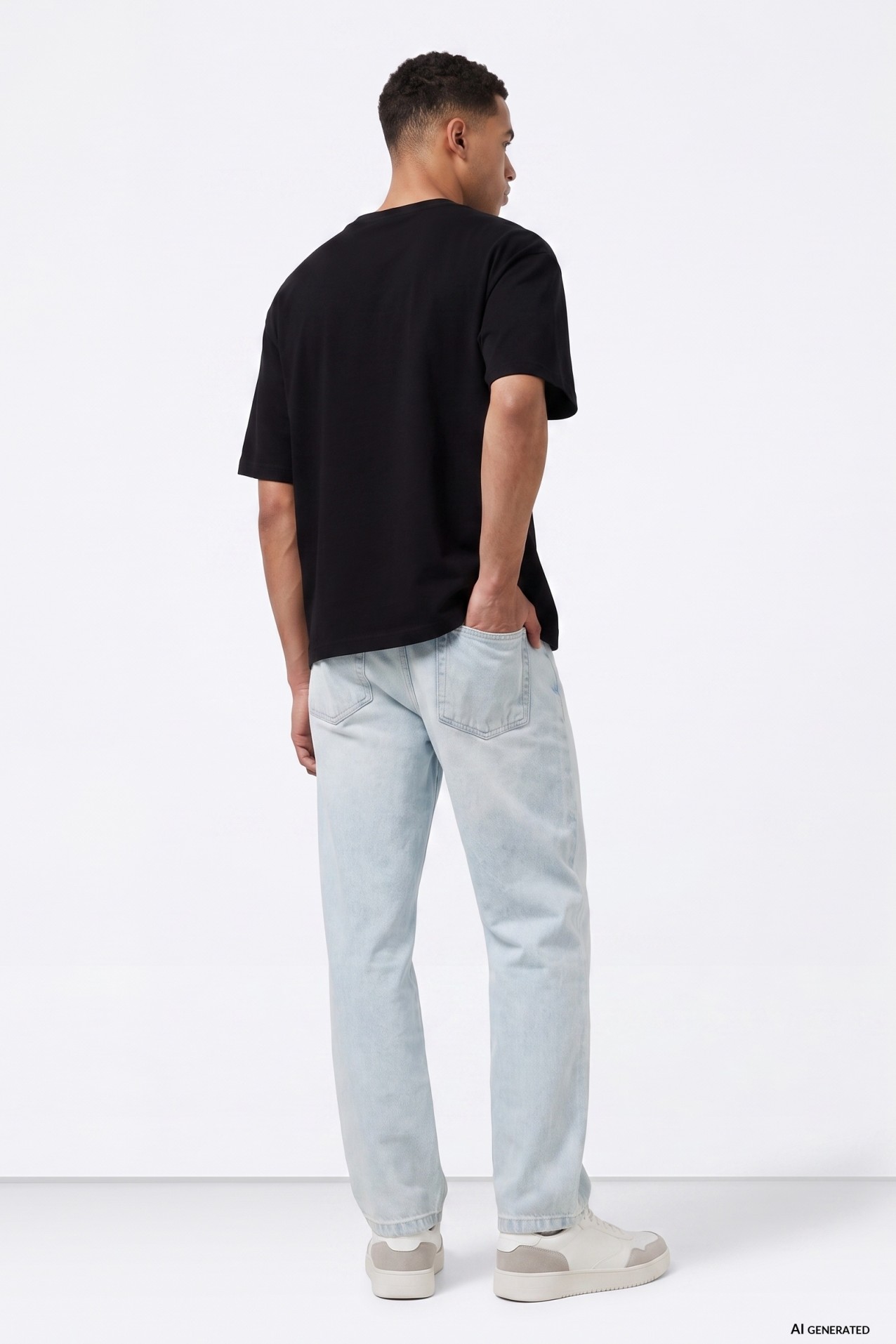 Light Blue Super Baggy Jeans
