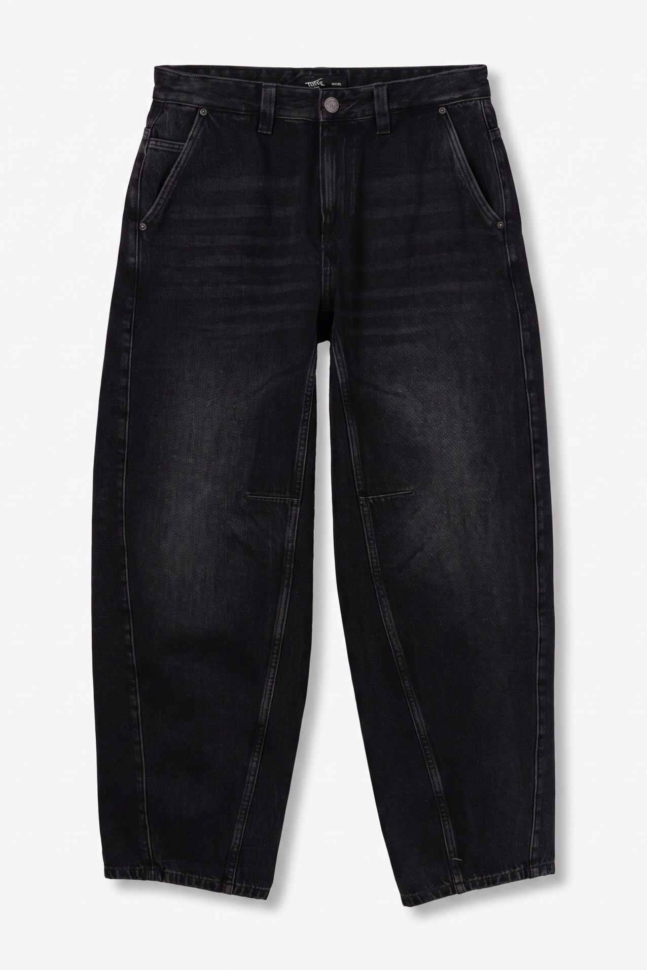 Wide Fit Black Jeans