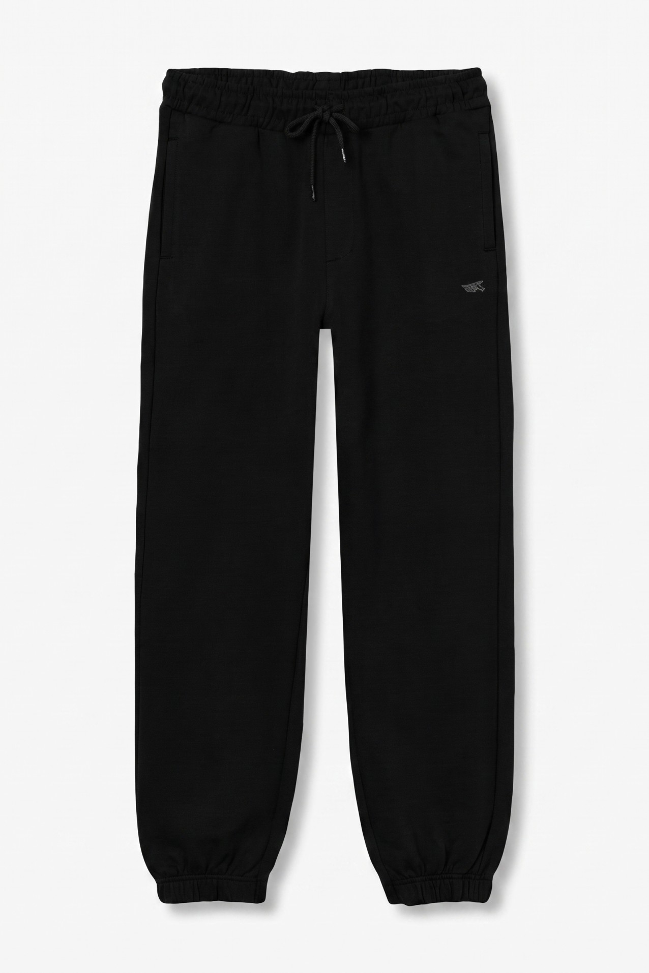 Black Relaxed Fit Trousers