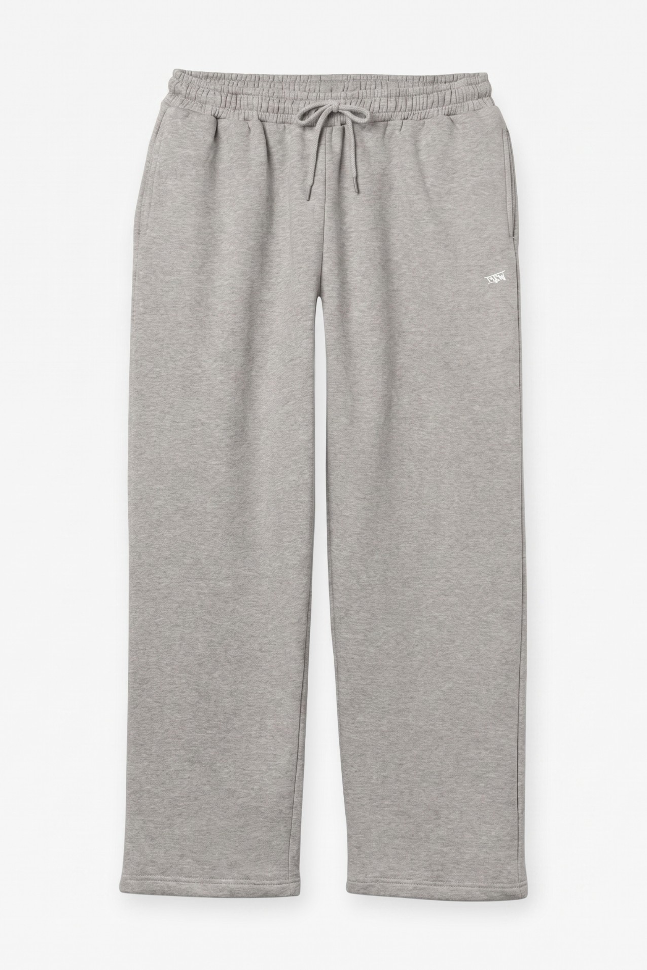 Calças cinza baggy fit