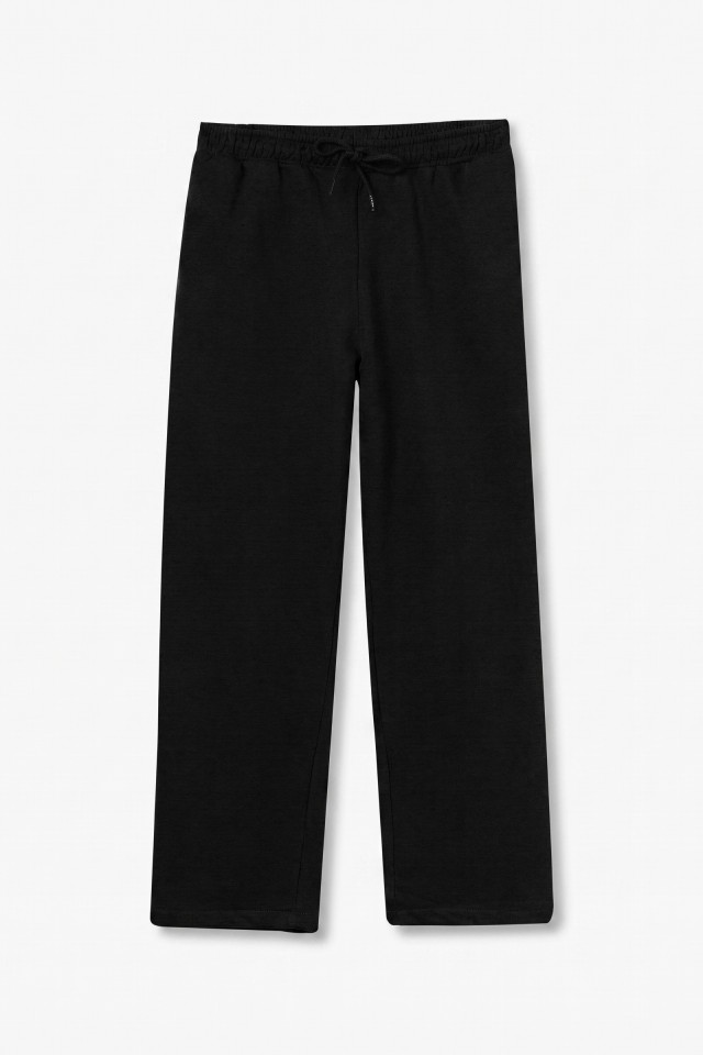 Black Baggy Fit Trousers Black Baggy Fit Trousers