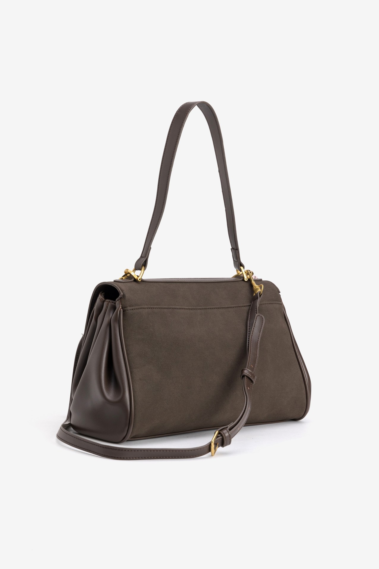 Bolso marr�n oscuro cl�sico