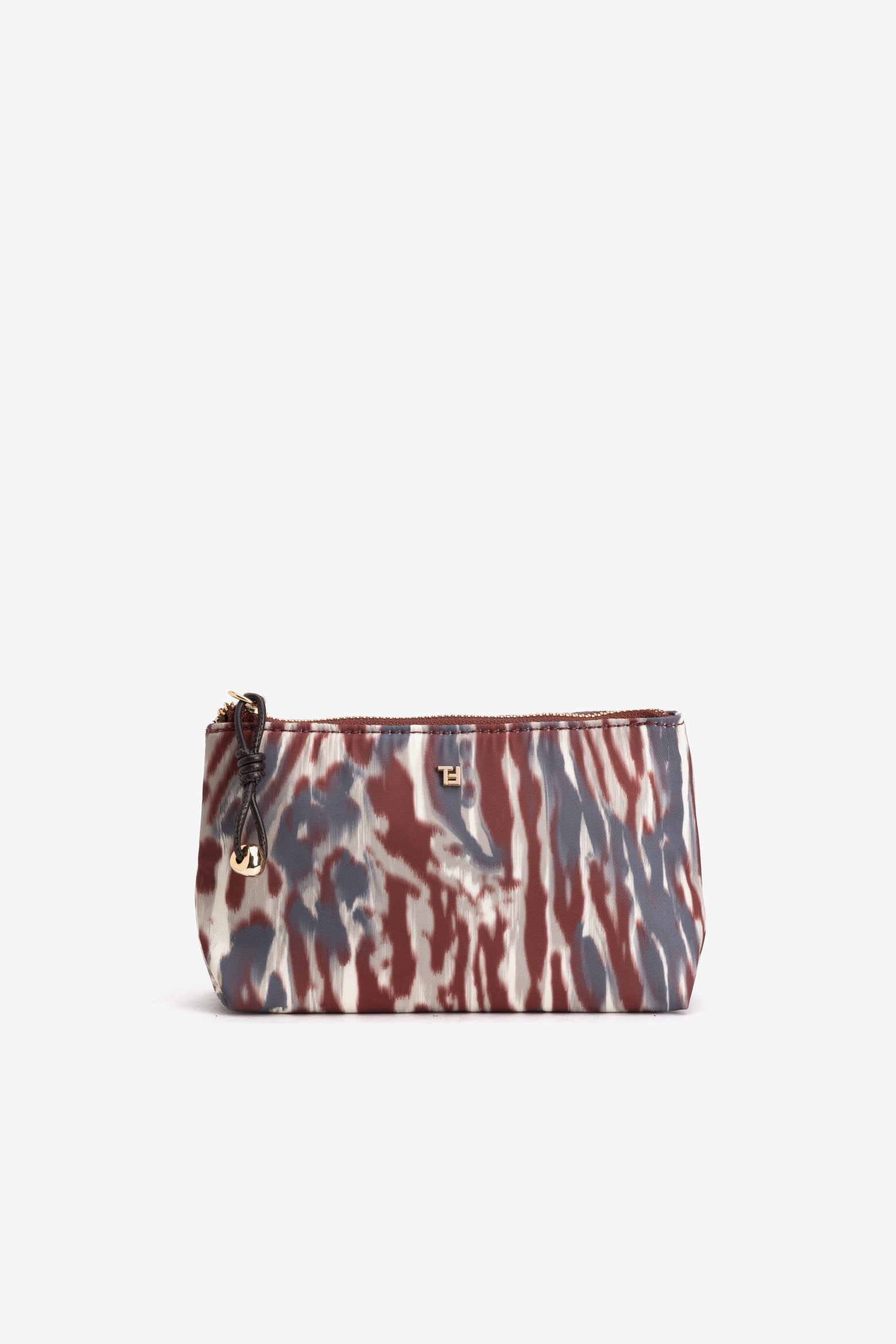 Brown Patterned Coin Purse