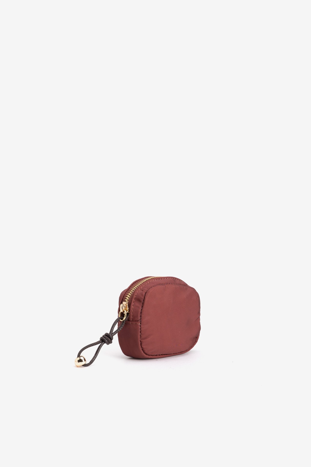 Compact Brown Coin Purse