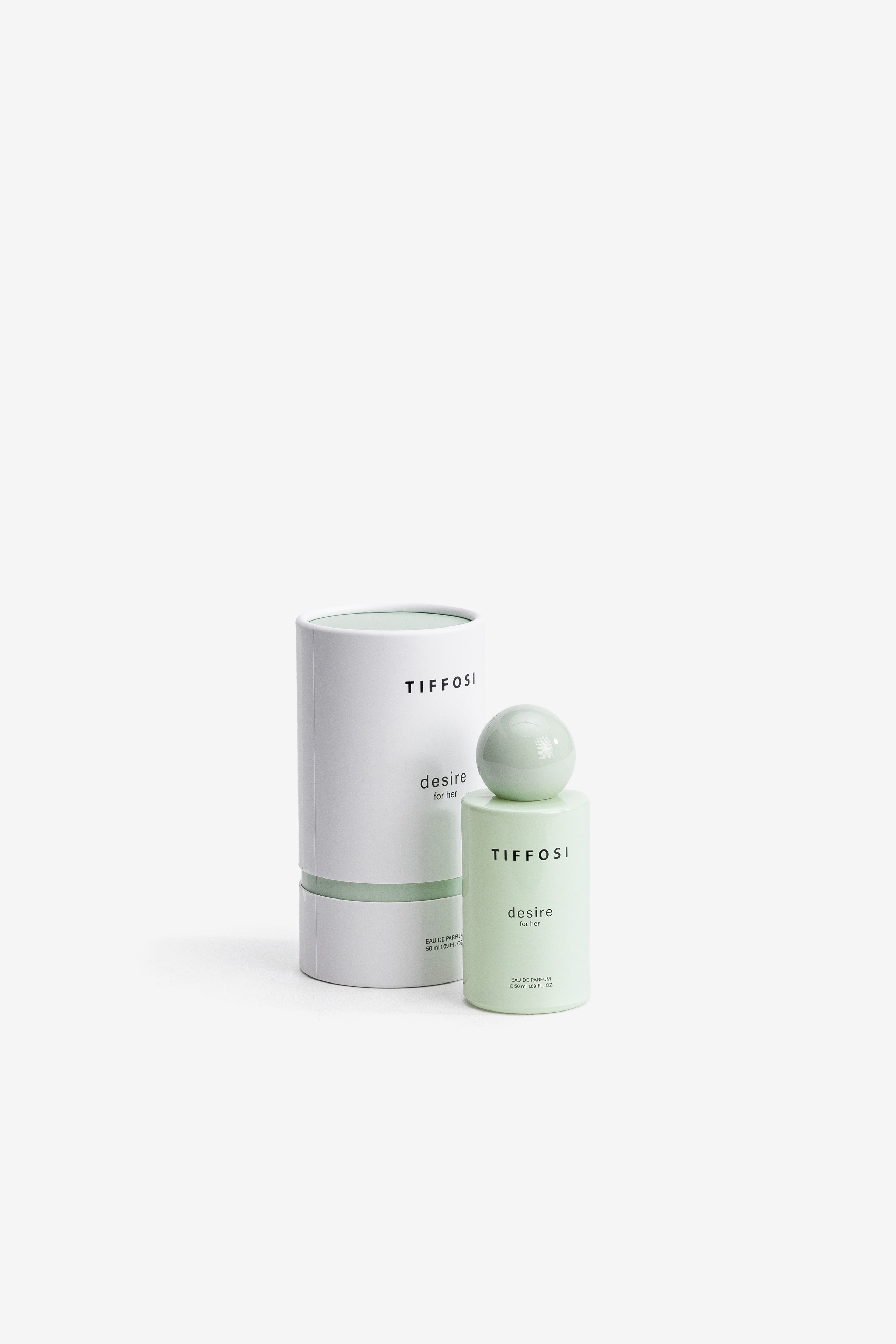 Light Green Perfume Bottle