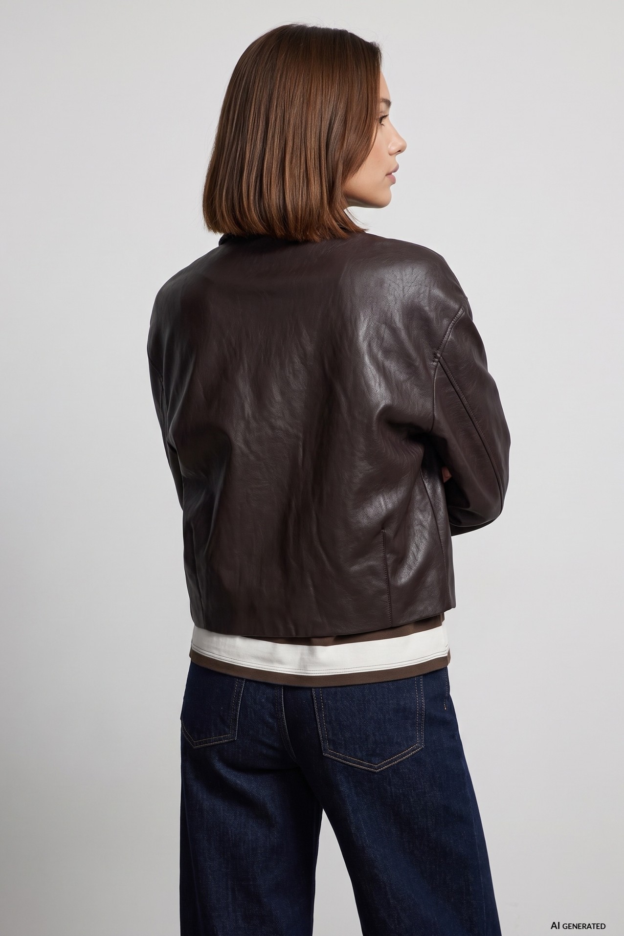Chocolate Bomber Jacket