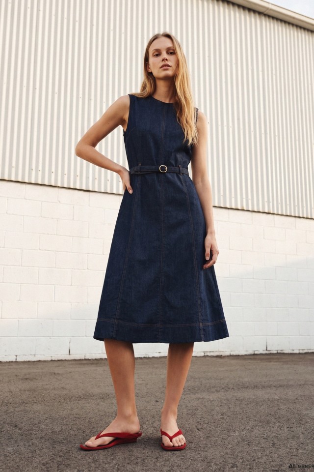 Indigo-Blue Dress Indigo-Blue Dress
