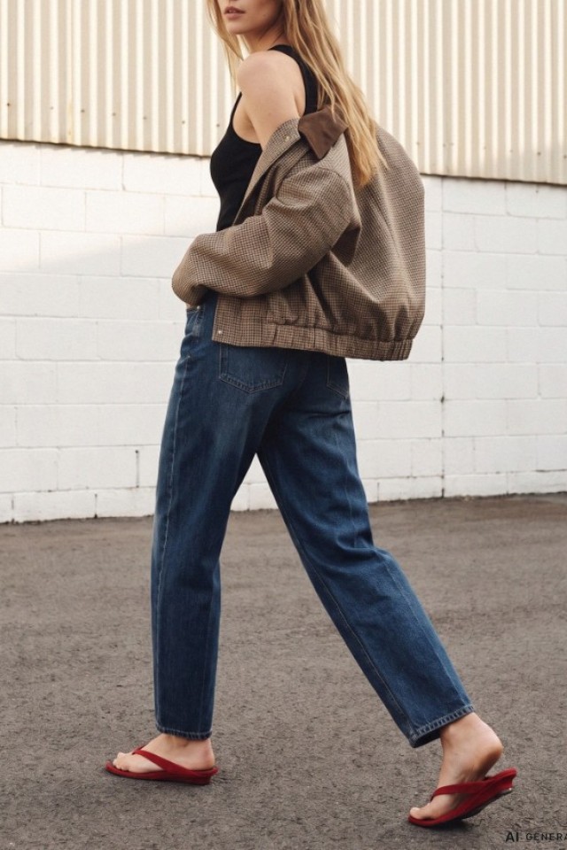Brown Cropped Casual Jacket Brown Cropped Casual Jacket
