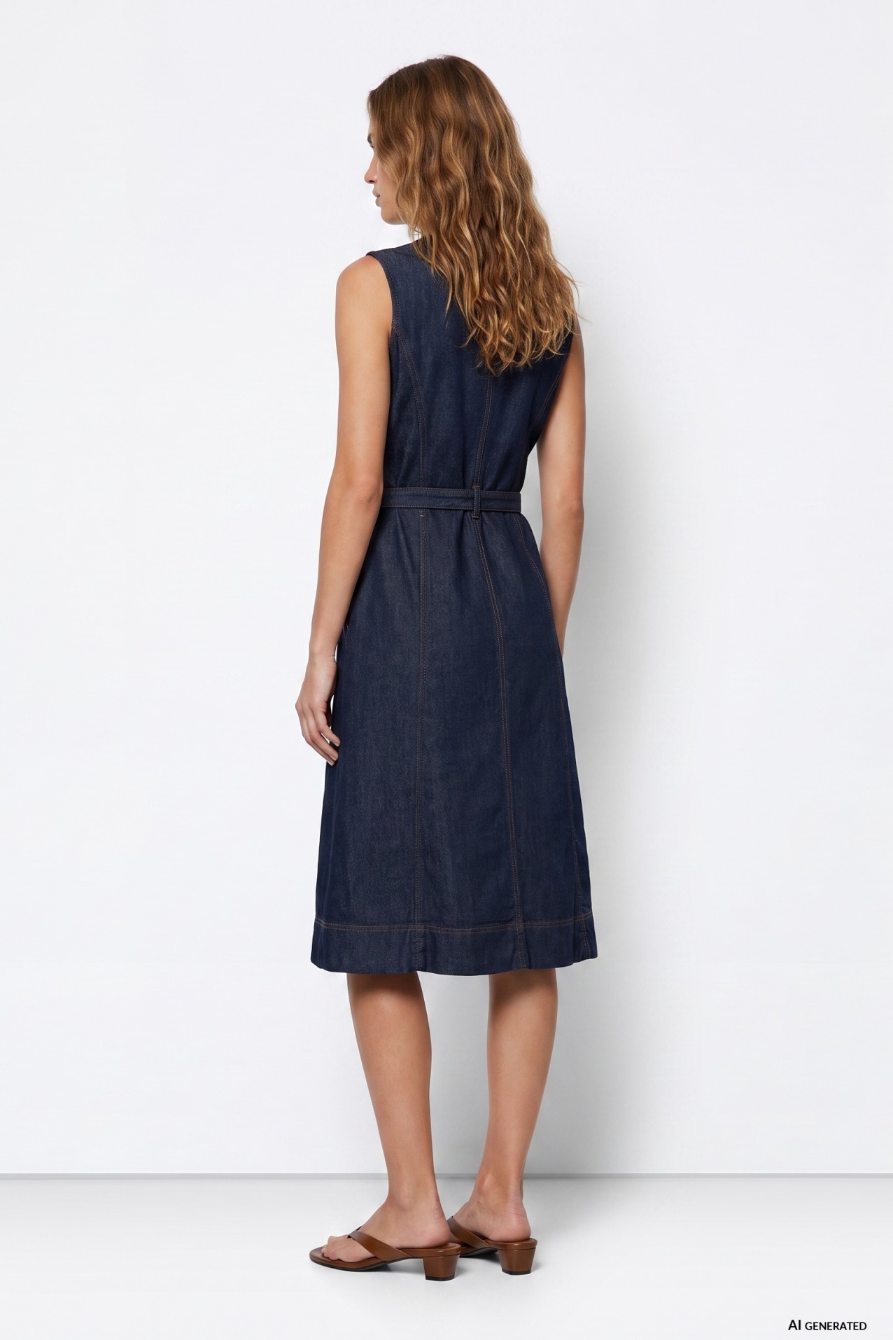 Indigo-Blue Dress