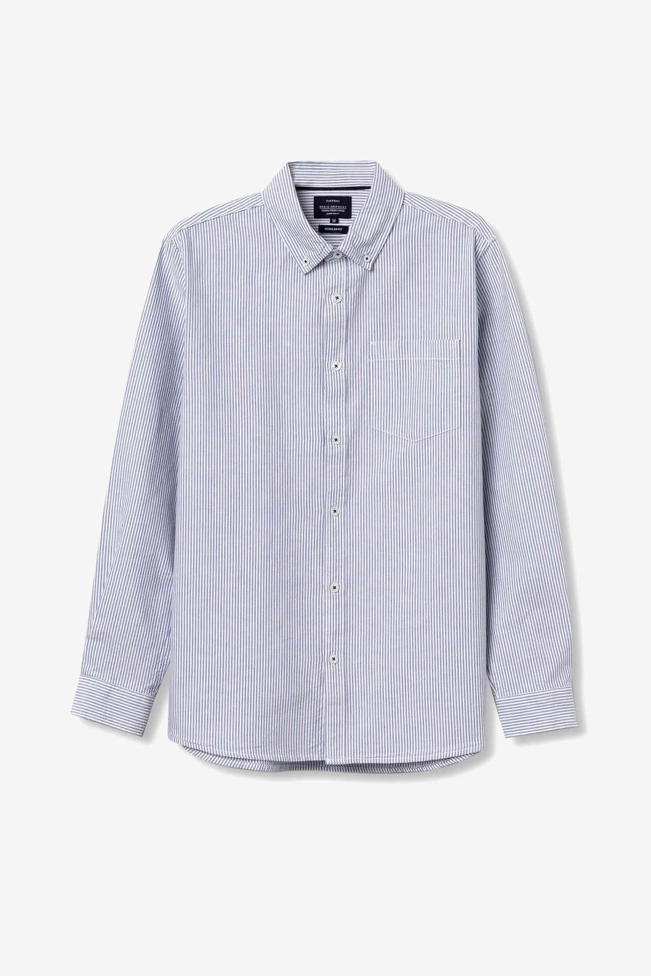Camisa Regular Fit Oxford �s Riscas