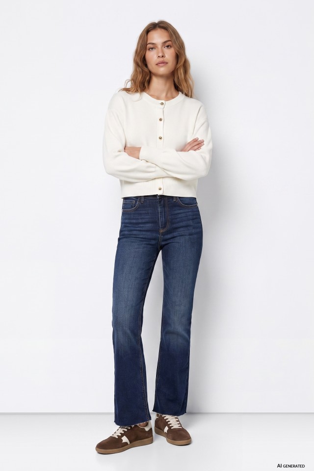 Jeans corte reto Megan