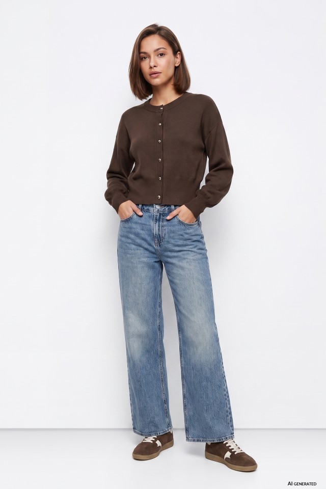 Jeans largos azul claro