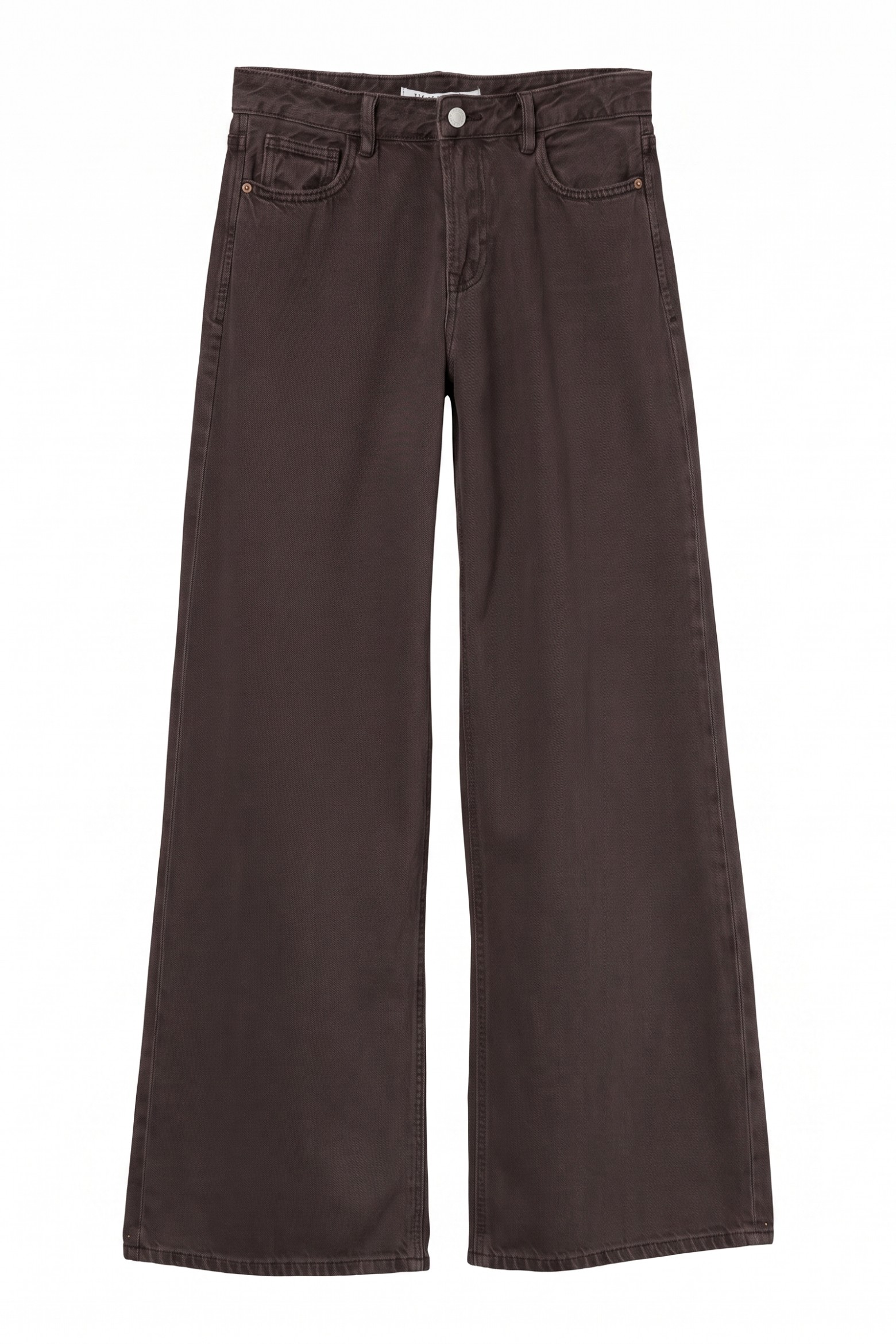 Dark Brown Wide Jeans