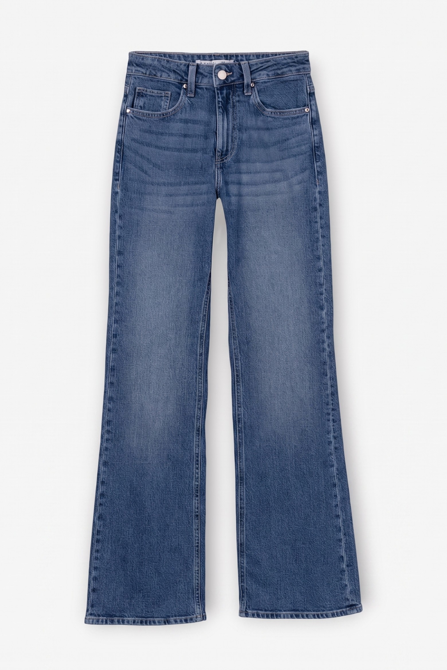 Wide Leg Dark Blue Jeans