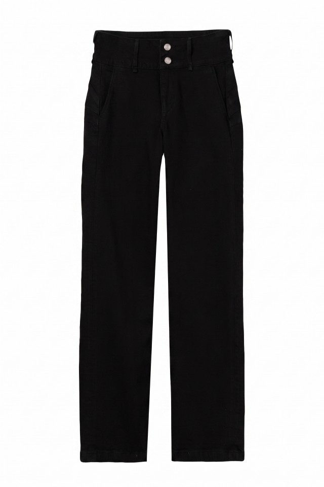 High Waist Minimal Black Jeans High Waist Minimal Black Jeans