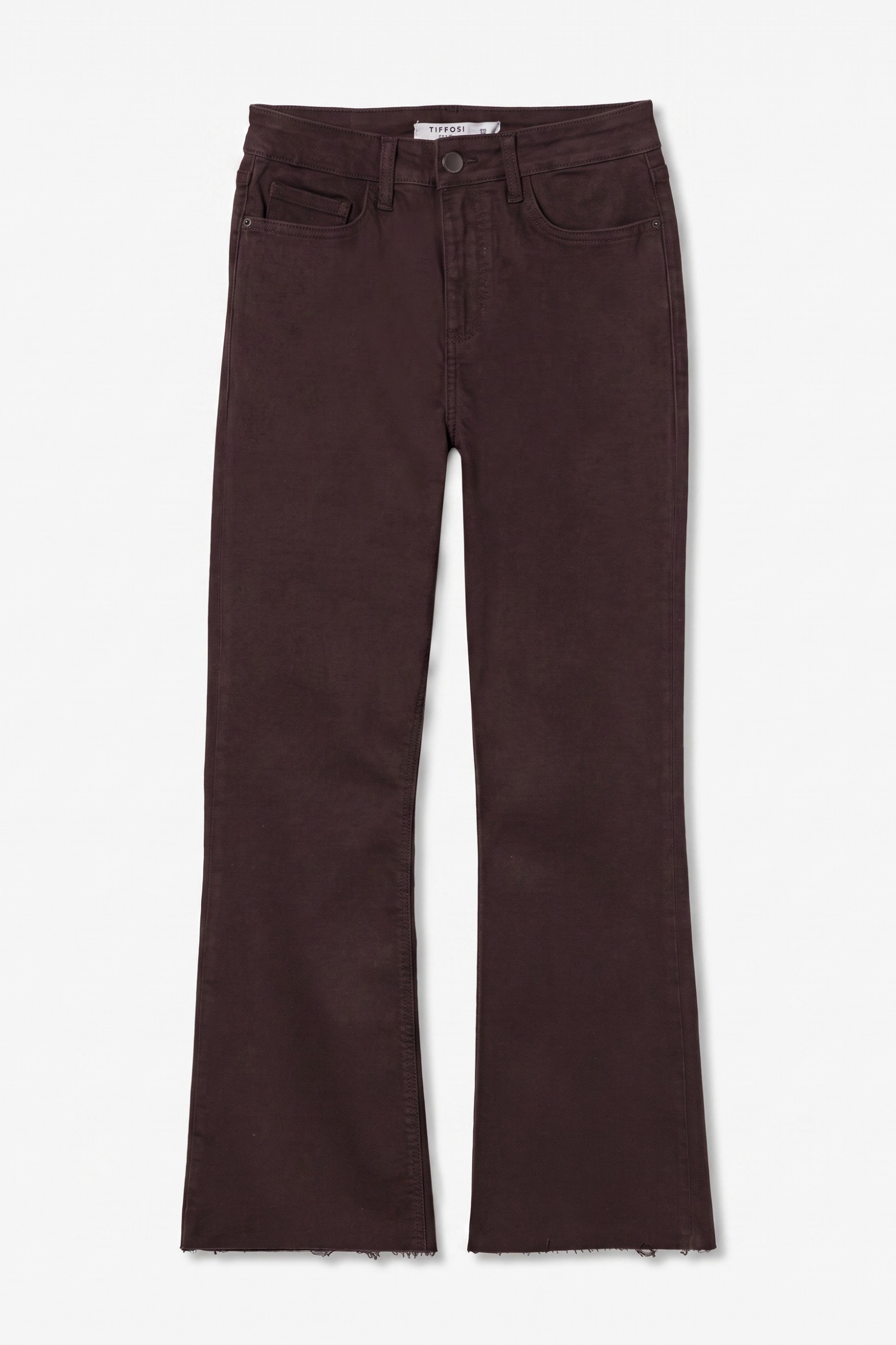 Dark Brown Flare Jeans
