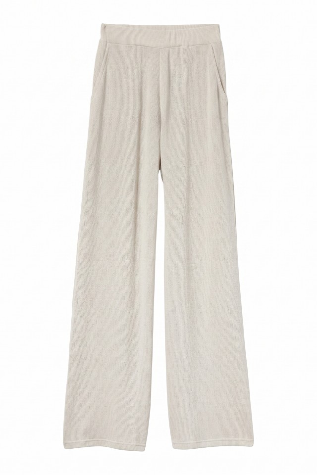 Beige Wide-Leg Pants Beige Wide-Leg Pants