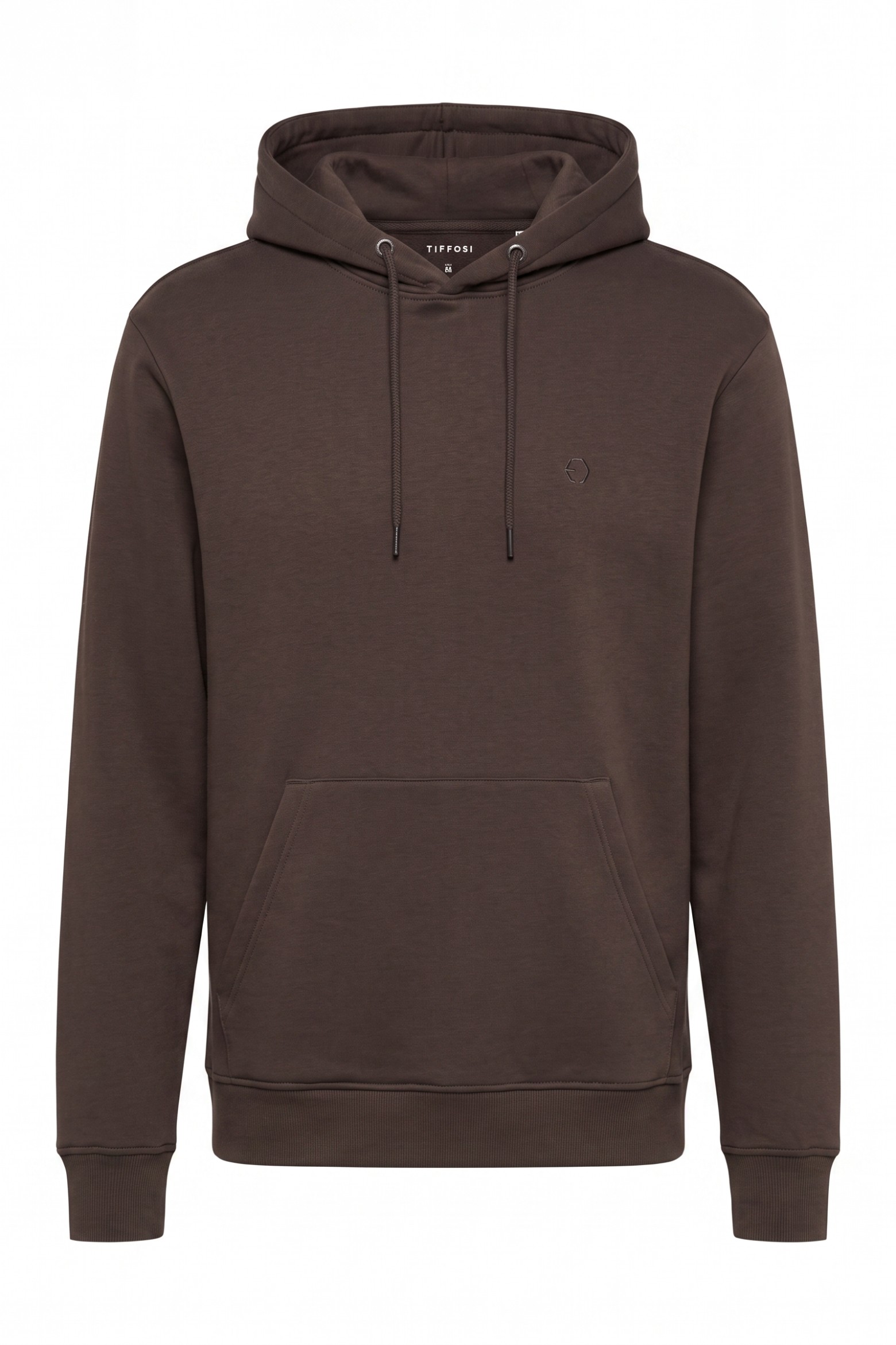 Hoodie de cor chocolate