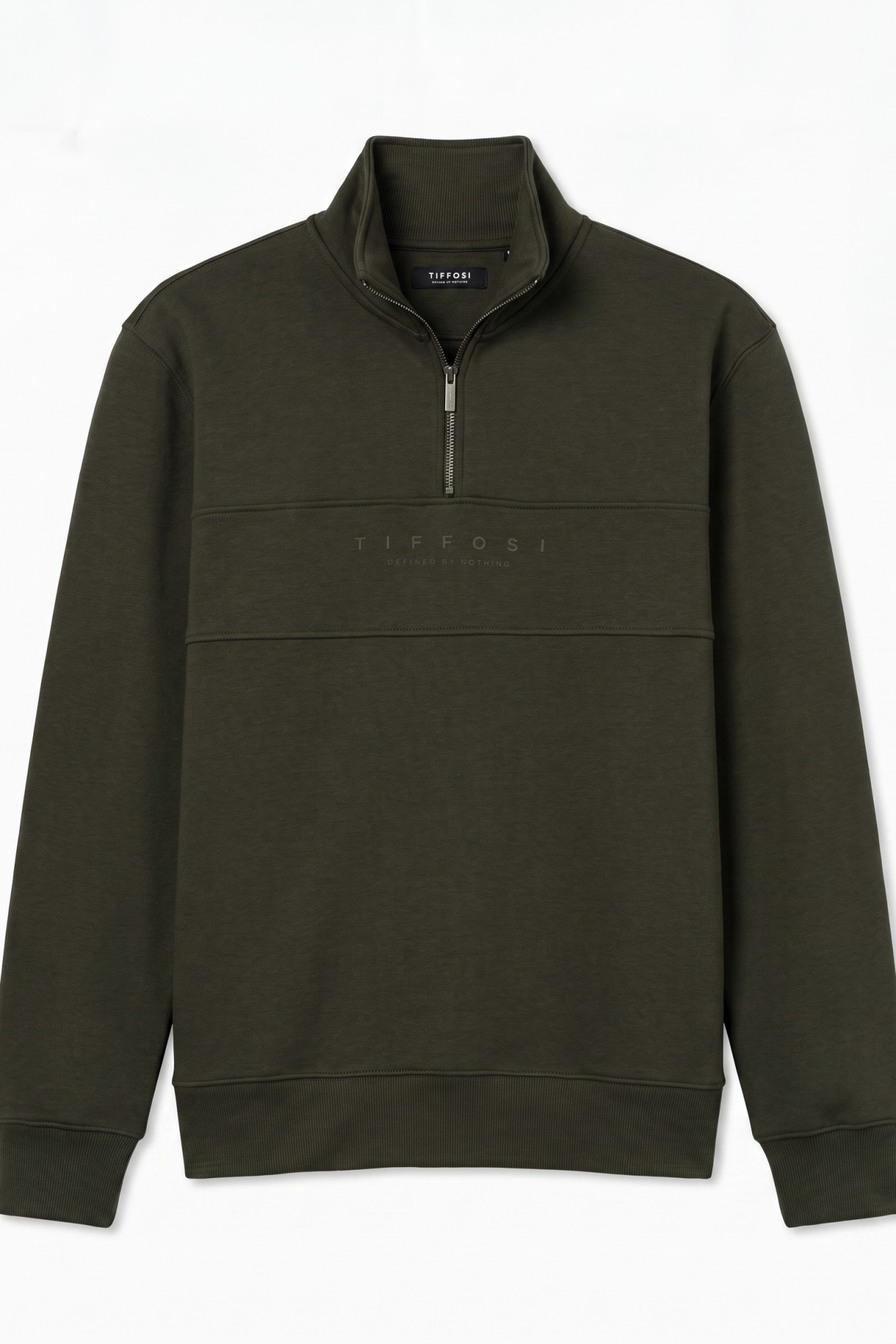 Green Zip Sweatshirt