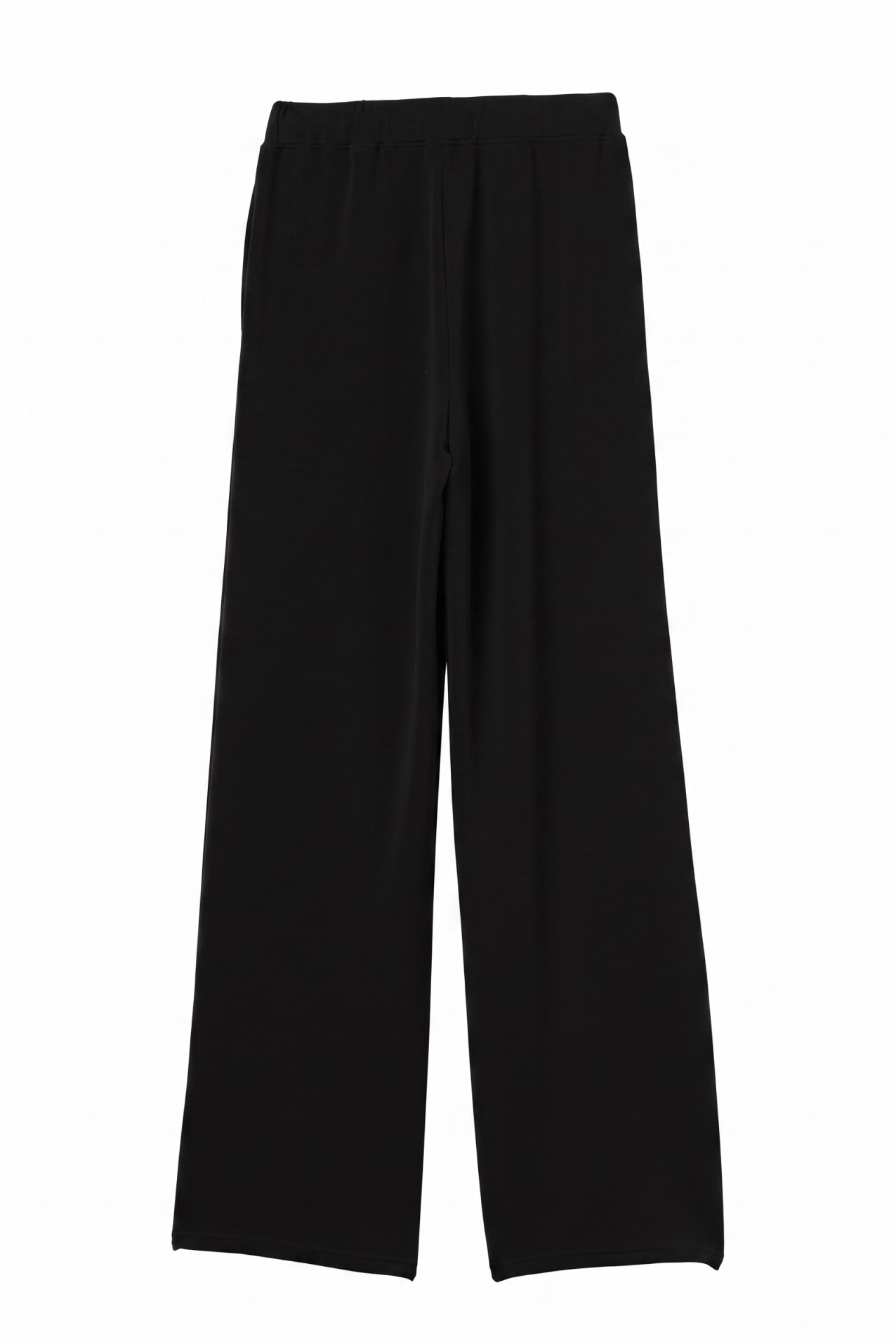 Minimalist Black Wide Pants