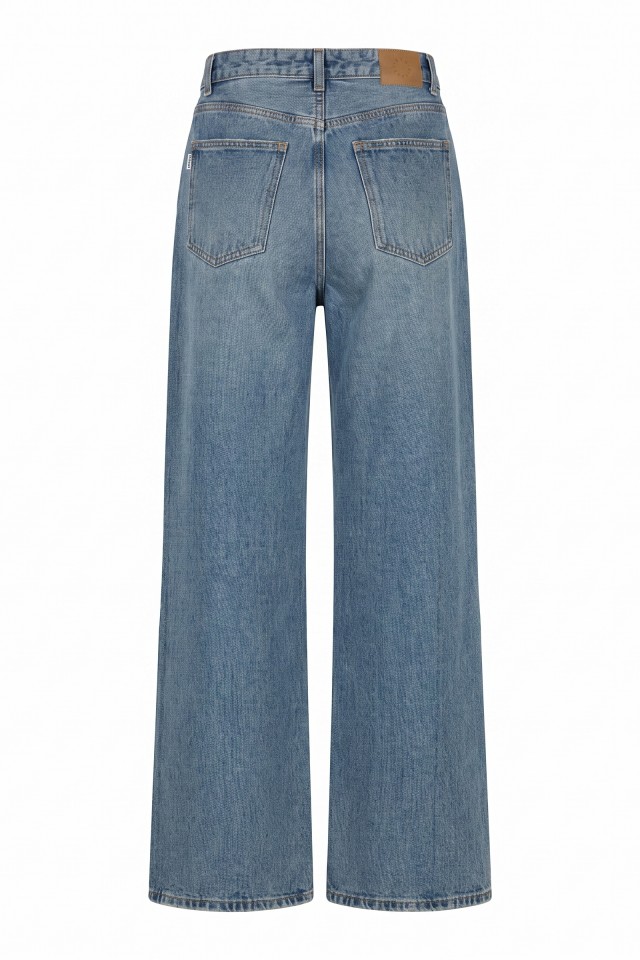 Jeans femeninos de pierna ancha Jeans femeninos de pierna ancha